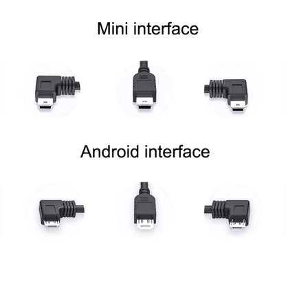 2 PCS USB Car Charge 12V To 5V Navigation Instrument Reduction Line(Android Right Bend) - DIY Modified Charger by PMC Jewellery | Online Shopping South Africa | PMC Jewellery