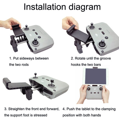 Remote Control Tablet Extension Bracket For DJI Mavic 3 / Air 2 / Air 2S / Mini 2, Style: Small - Holder Series by PMC Jewellery | Online Shopping South Africa | PMC Jewellery