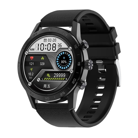 LOANIY DT70 Analog Digital Dual Display Smart Call Watch(Black Silicone) - Smart Watches by LOANIY | Online Shopping South Africa | PMC Jewellery | Buy Now Pay Later Mobicred