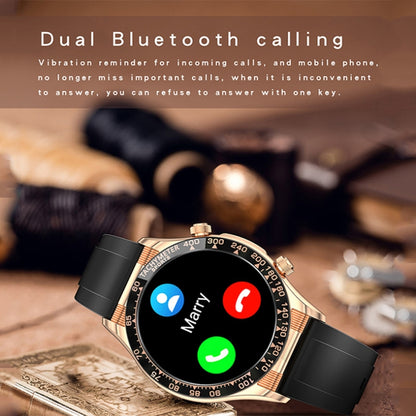 LOANIY E18 Pro Smart Bluetooth Calling Watch with NFC Function, Color: Green Silver Steel - Smart Watches by LOANIY | Online Shopping South Africa | PMC Jewellery | Buy Now Pay Later Mobicred