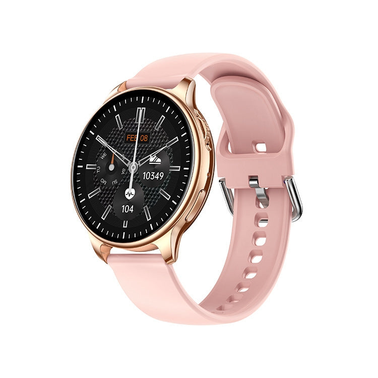 Wearkey Y22 1.32 Inch Bluetooth Calling Smart Watch with Rotary Button(Pink) - Smart Watches by Wearkey | Online Shopping South Africa | PMC Jewellery | Buy Now Pay Later Mobicred