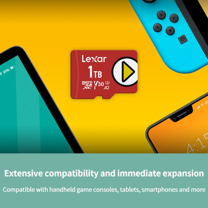 Lexar LSDMI High-Speed TF Card Game Console Memory Card, Capacity: 512GB(Red) - Micro SD Card by Lexar | Online Shopping South Africa | PMC Jewellery
