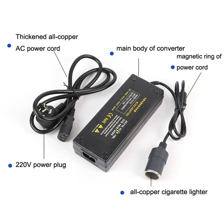 220V To 12V Power Converter 15A Car to Household Power Adapter, Plug Type: EU Plug - Step-down Transformer by PMC TechLife | Online Shopping South Africa | PMC TechLife | Buy Now Pay Later Mobicred
