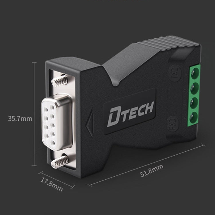 DTECH DT-9001 Industrial Grade Lightning And Surge Protection RS232 To 485 Converter - Sockets Adapters Accessories by DTECH | Online Shopping South Africa | PMC Jewellery | Buy Now Pay Later Mobicred