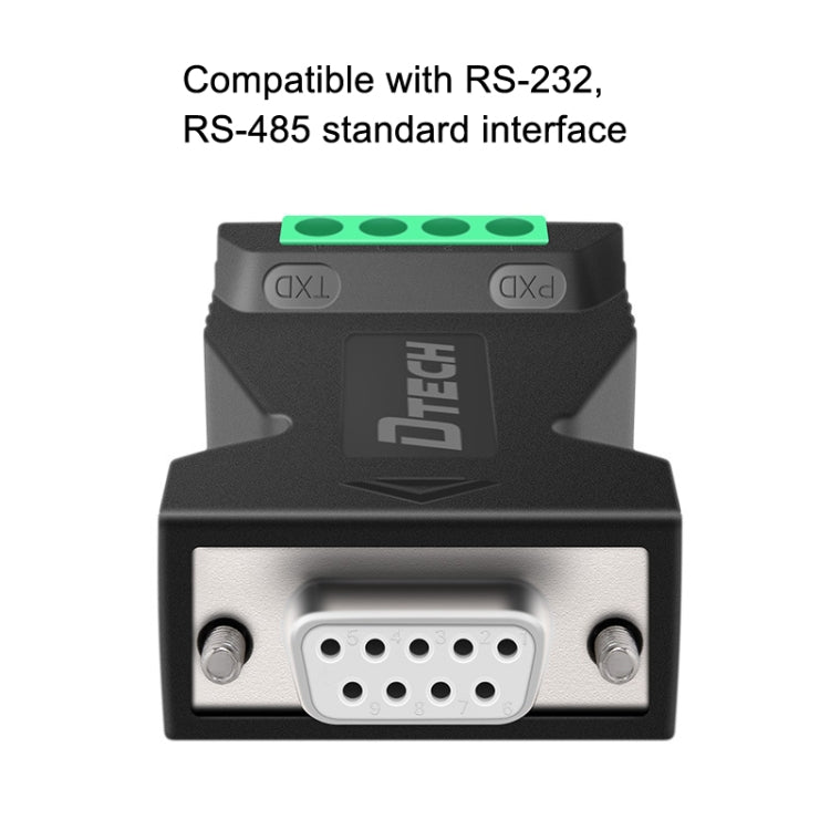 DTECH DT-9001 Industrial Grade Lightning And Surge Protection RS232 To 485 Converter - Sockets Adapters Accessories by DTECH | Online Shopping South Africa | PMC Jewellery | Buy Now Pay Later Mobicred