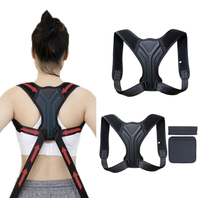 Adult Child Invisible Breathable Anti-hunchback Correction Belt, Specification: S(Correction Belt+Shoulder Pad) - Corrector by PMC Jewellery | Online Shopping South Africa | PMC Jewellery