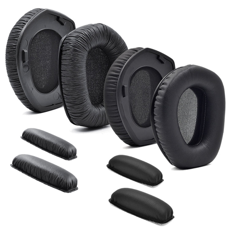 2 PCS Headphone Head Beam Protection Pad  For Sennheiser HDR RS165 175 (Frog Leather) - Earmuff & Pad by PMC TechLife | Online Shopping South Africa | PMC TechLife