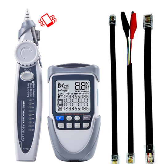 ET613 Network Cable Tester Wire Tracker Battery Voltage POE Test Multi-function Cable Tester - Current & Voltage Tester by PMC Jewellery | Online Shopping South Africa | PMC Jewellery