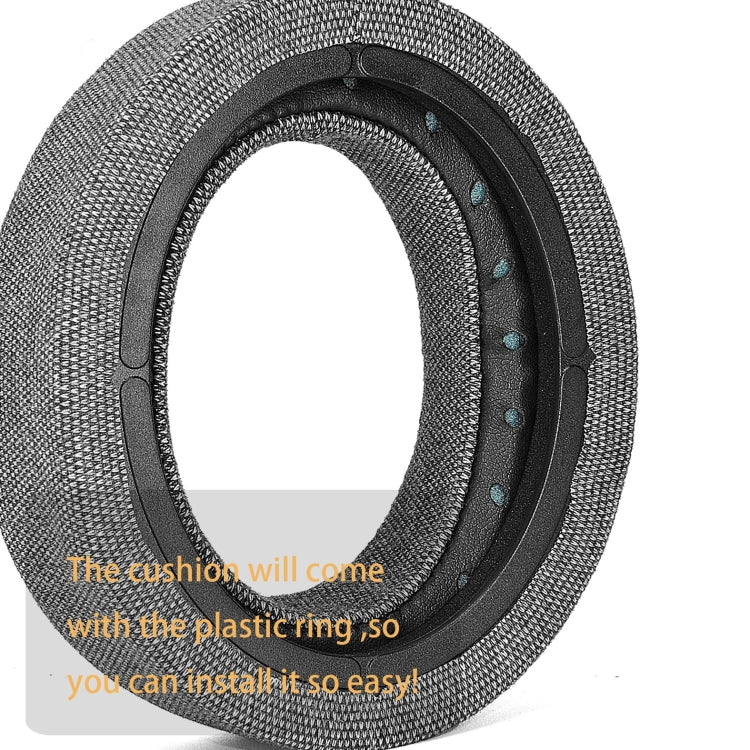 1Pair Earmuffs Earpads  for CORSAIR HS50 Pro HS60 Pro HS70 Pro(Grey Linen Thickened) - Earmuff & Pad by PMC TechLife | Online Shopping South Africa | PMC TechLife