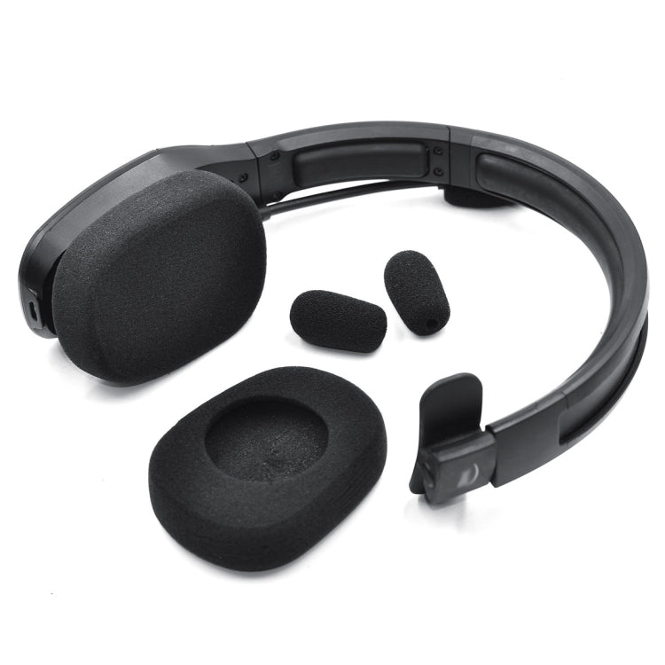 2 PCS Sponge Earmuffs  For VXI BlueParrott B450-XT B450XT - Earmuff & Pad by PMC TechLife | Online Shopping South Africa | PMC TechLife