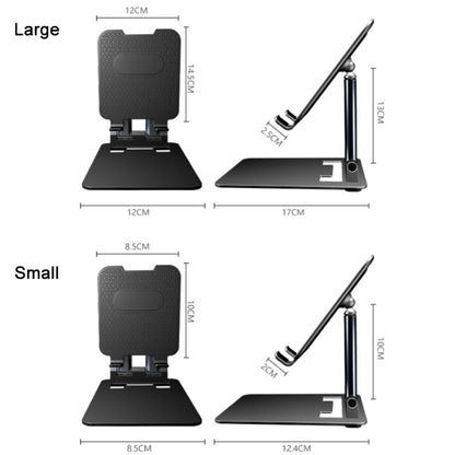 Tablet Mobile Phone Desktop Double Pole Lifting Folding Bracket, Color: White (Large) - Desktop Holder by PMC Jewellery | Online Shopping South Africa | PMC Jewellery