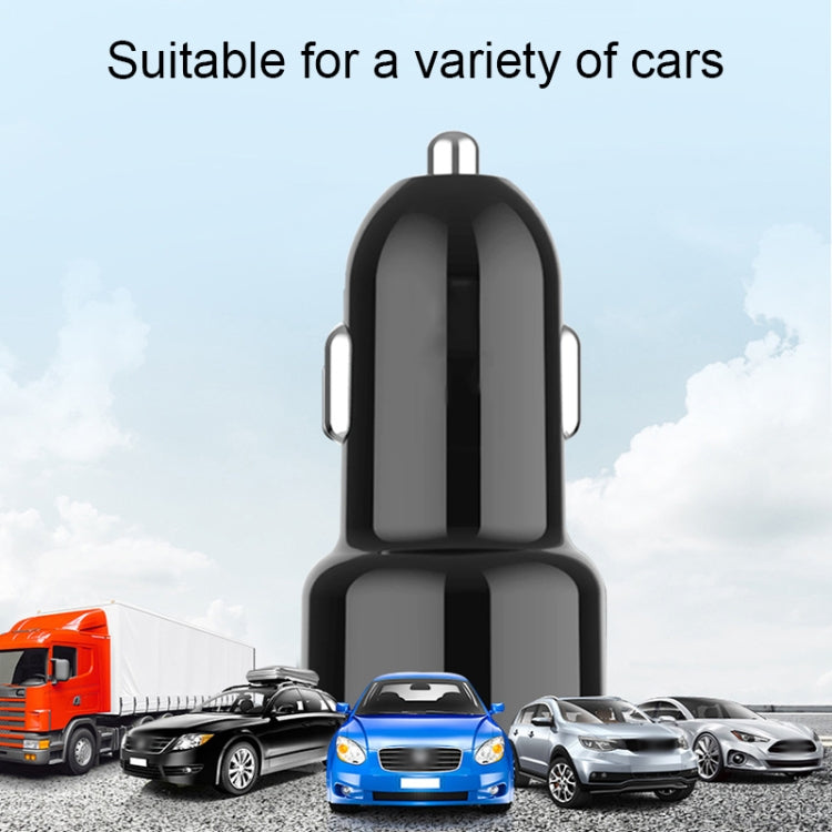 IBD321-Q3 Universal Fireproof Mobile Phone Car Charger, Model: 2.4A+12W - Car Charger by PMC Jewellery | Online Shopping South Africa | PMC Jewellery