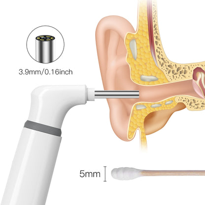 TESLONG SA39W 3.9mm Camera Lens WiFi Smart Visual Ear Scoop(SA39W) - Ear Care Tools by TESLONG | Online Shopping South Africa | PMC Jewellery | Buy Now Pay Later Mobicred