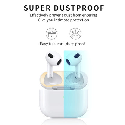 2 PCS Headphone Inner Cover Sticker Dustproof Protective Film For Airpods 3(Blue) - Protective Sticker by PMC Jewellery | Online Shopping South Africa | PMC Jewellery