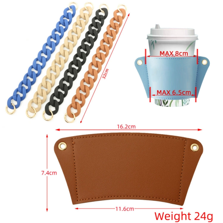Phone Case Plastic Bracelet DIY Bag Carry Strap Cup Sleeve(Ginger Yellow) - free shipping - PMC TechLife - Order now!