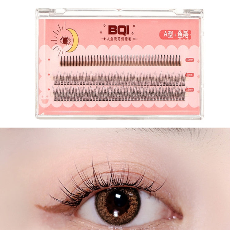 BQI B7229 Lightweight Natural Curling Three-dimensional Slim False Eyelashes, Style: Type A+Fishtail (120PCS) - Eyes by BQI | Online Shopping South Africa | PMC Jewellery