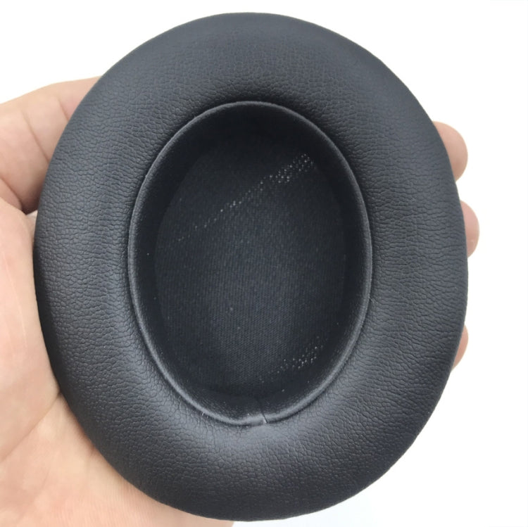 2 PCS Leather Soft Breathable Headphone Cover For Beats Studio 2/3, Color: Sheepskin Black - Earmuff & Pad by PMC TechLife | Online Shopping South Africa | PMC TechLife