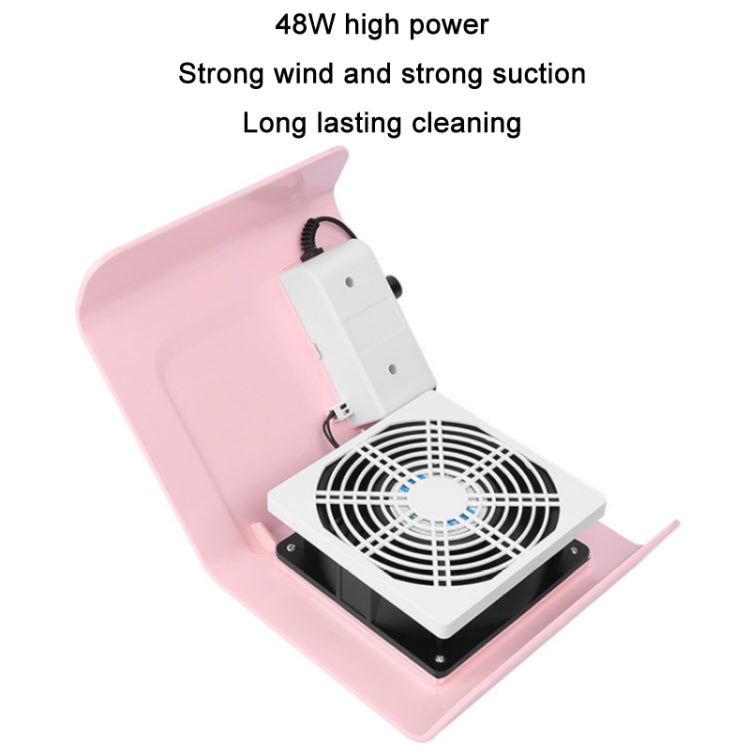 40W Nail Art Vacuum Cleaner Dust Collector, Specification: EU Plug (White) - Nail Art Equipment by PMC Jewellery | Online Shopping South Africa | PMC Jewellery