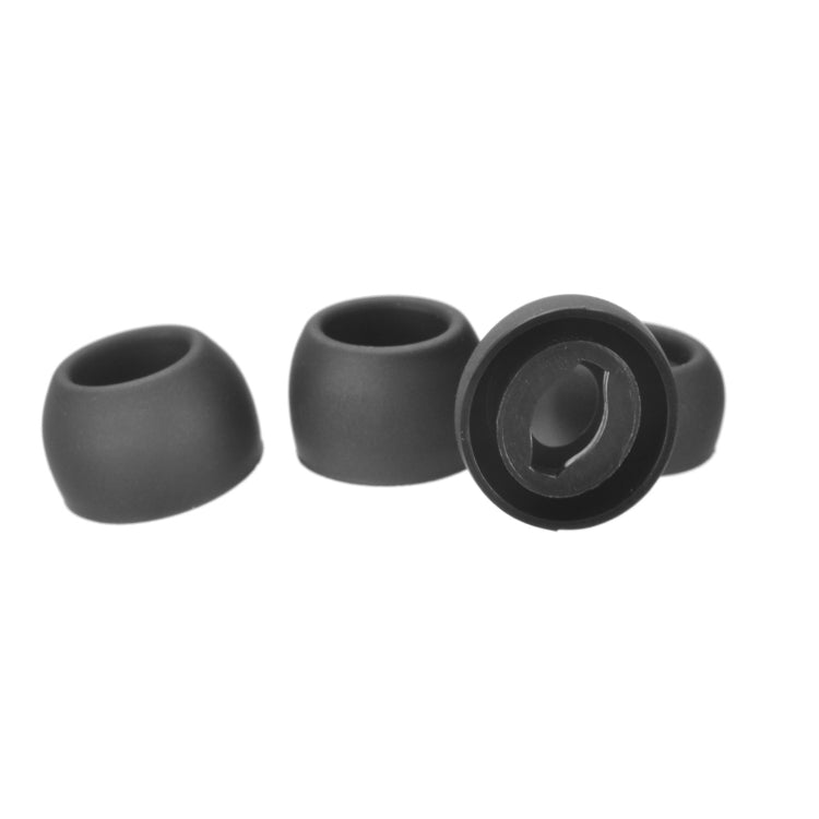 6 PCS Silicone Earplugs For TWS Samsung Galaxy Buds Pro(Medium Black) - Anti-dust & Ear Caps by PMC TechLife | Online Shopping South Africa | PMC TechLife