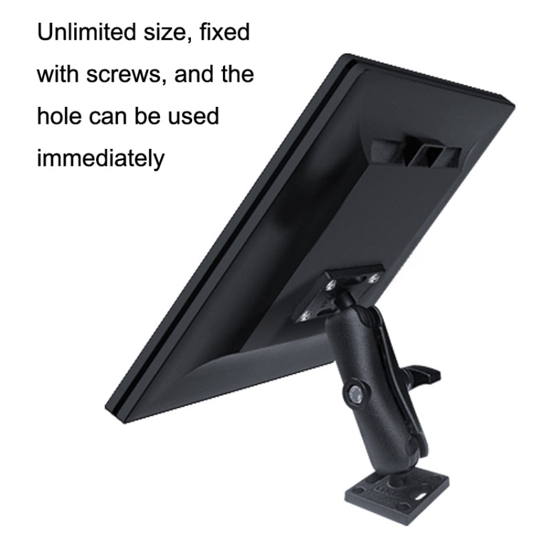 KZ06J Monitor Mount Tablet PC Aluminum Alloy Agricultural Machinery Bracket, Style: Ellipse+Link+Ellipse - Desktop Holder by PMC Jewellery | Online Shopping South Africa | PMC Jewellery