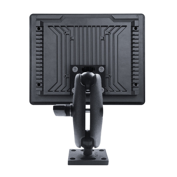 KZ06J Monitor Mount Tablet PC Aluminum Alloy Agricultural Machinery Bracket, Style: Middle Square+Link+Middle Square - Desktop Holder by PMC Jewellery | Online Shopping South Africa | PMC Jewellery