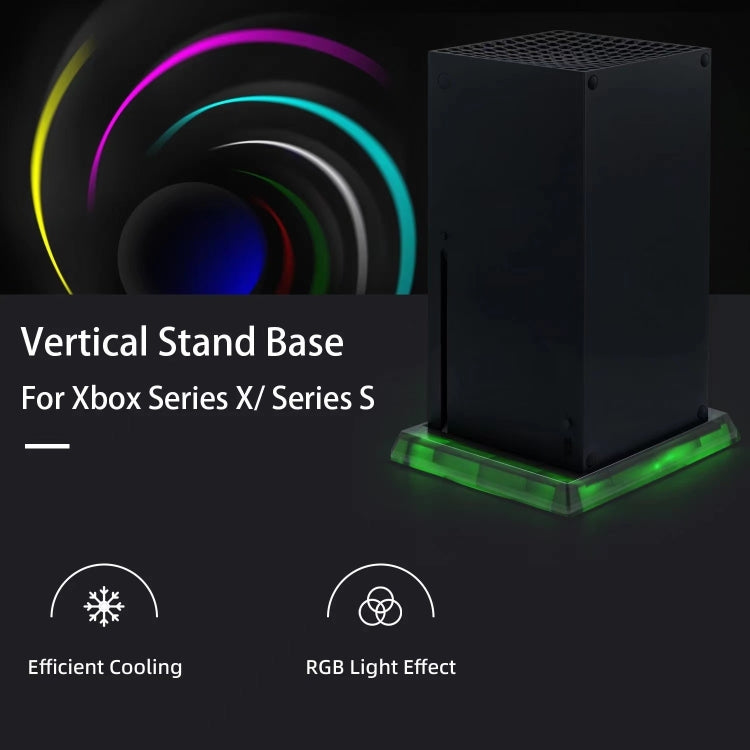 Game Console Symphony Cooling Base For Microsoft Xbox Series X/S(RGB Cooling Base) - Holder by PMC TechLife | Online Shopping South Africa | PMC TechLife