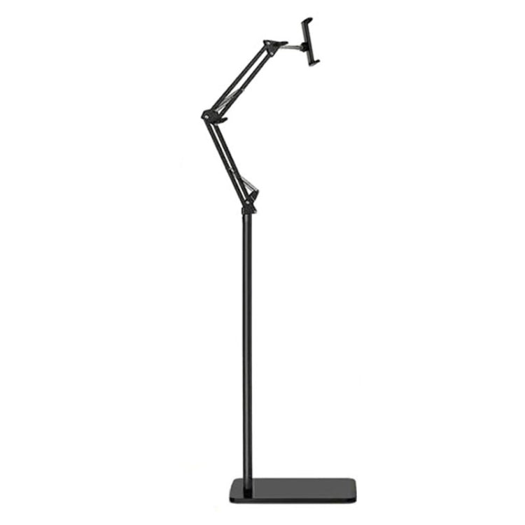 155cm Live Broadcast Bedside Cantilever Floor Bracket Desktop Floor Model (Black) - Lazy Bracket by PMC TechLife | Online Shopping South Africa | PMC TechLife