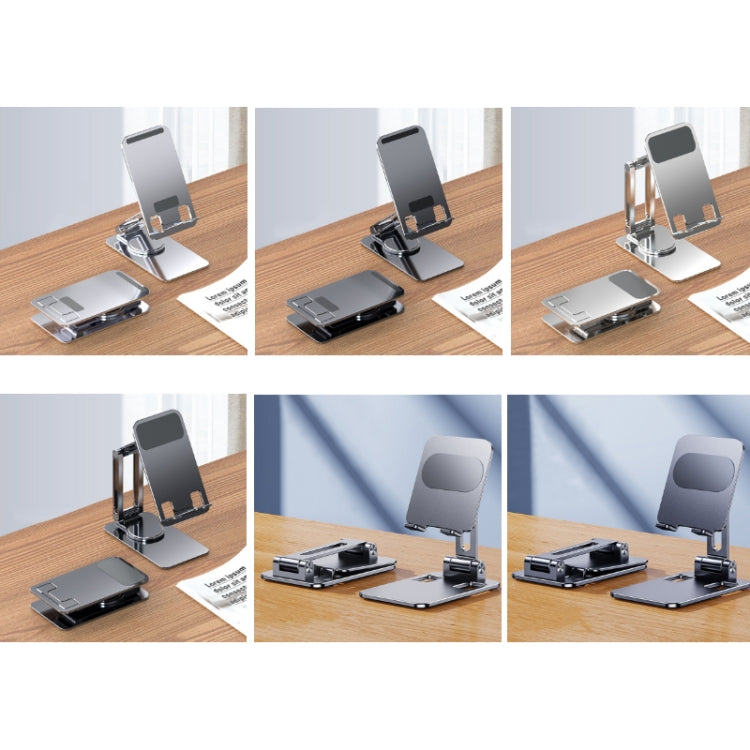 Portable Mobile Phone Tablet Desktop Stand, Color: K5 Silver - Desktop Holder by PMC TechLife | Online Shopping South Africa | PMC TechLife