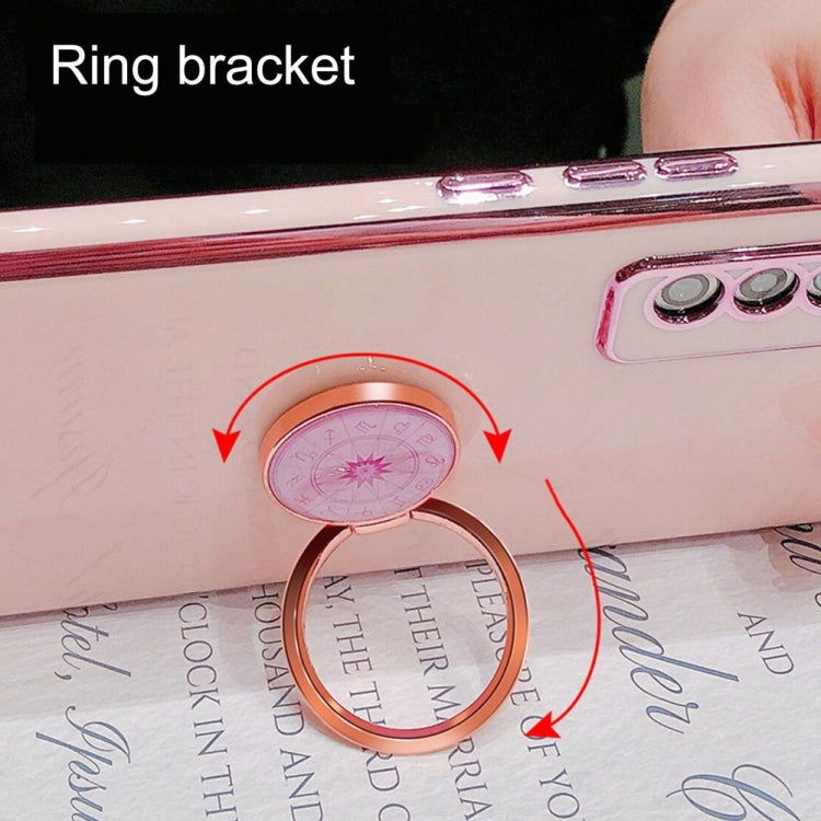 3 PCS Epoxy Constellation Mobile Phone Ring Holder Ring Buckle(Cherry Purple) - Ring Holder by PMC Jewellery | Online Shopping South Africa | PMC Jewellery