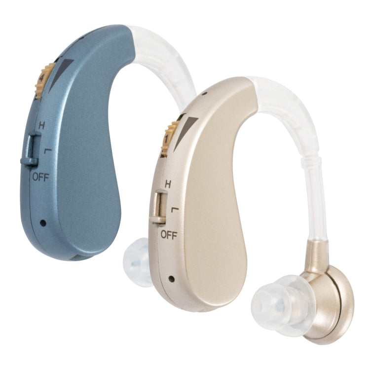 Hearing Aid Audiphones Sound Amplifier EU Plug(Golden) - Hearing Aids by PMC TechLife | Online Shopping South Africa | PMC TechLife | Buy Now Pay Later Mobicred
