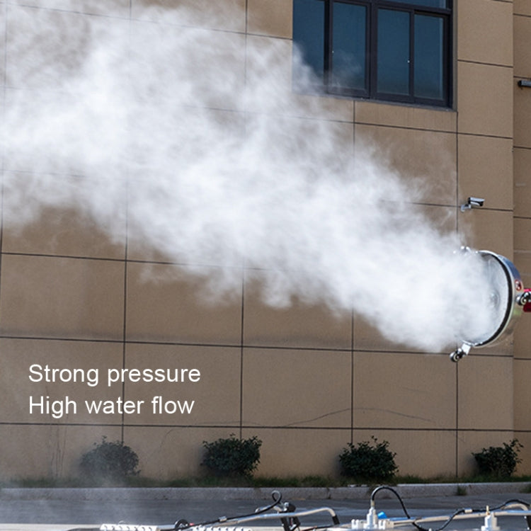 Round Floor Scrubber High Pressure Cleaner, Size: 15 inch Stainless Steel+2 Shots - free shipping - PMC TechLife - Order now!