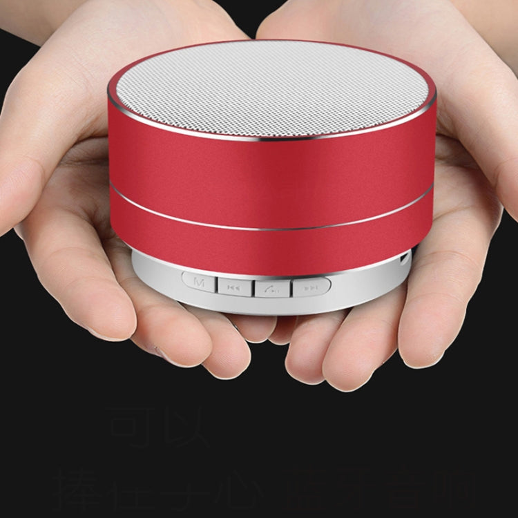 A10 Mini Metal Wireless Bluetooth Speaker(Silver) - Mini Speaker by PMC Jewellery | Online Shopping South Africa | PMC Jewellery