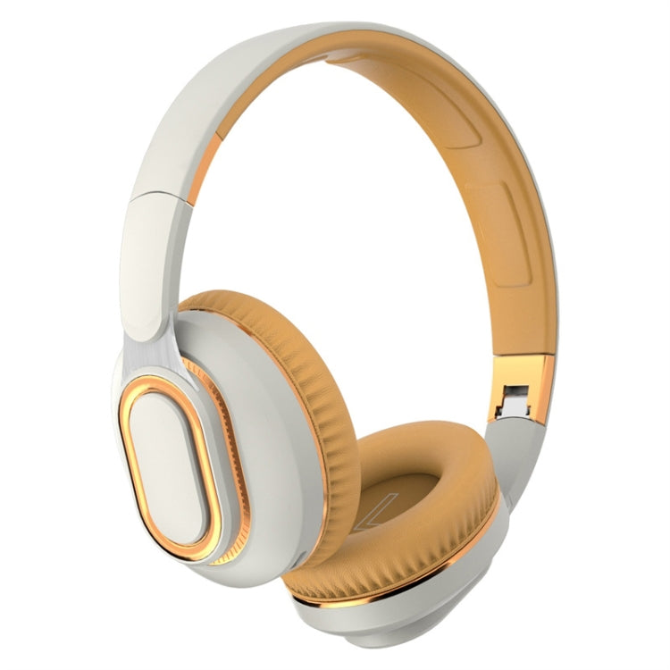 H7 Foldable Wireless Bluetooth Headset With Microphone Support TF Card, AUX(Light Gray) - Headset & Headphone by PMC TechLife | Online Shopping South Africa | PMC TechLife