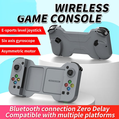 D5 Wireless Bluetooth Game Controller Joystick For IOS/Android For SWITCH/PS3/PS4(Red Blue) - Controller Gamepad by PMC Jewellery | Online Shopping South Africa | PMC Jewellery