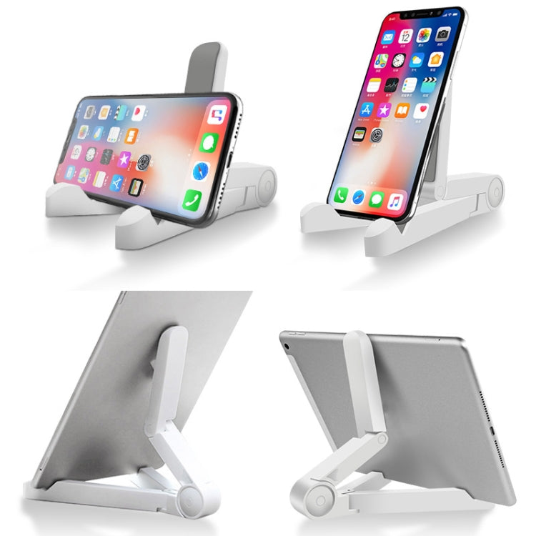 54356 Multifunctional Desktop Universal Foldable Triangular Phone Holder(Black) - Desktop Holder by PMC TechLife | Online Shopping South Africa | PMC TechLife