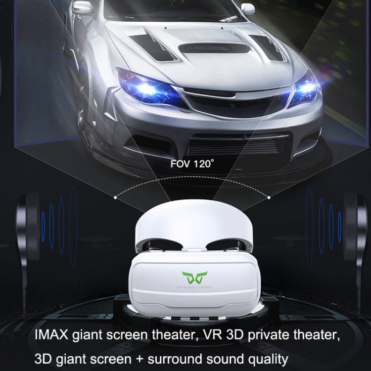 VR SHINECON G02EF Mobile Phone 3D Virtual Reality VR Game Helmet Glasses With Headset - free shipping - PMC TechLife - Order now!