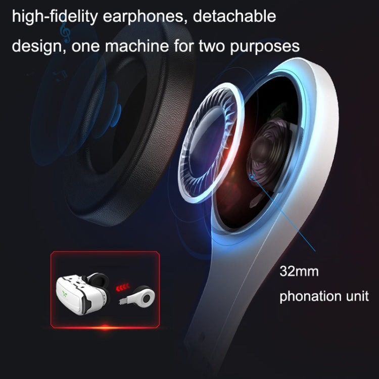 VR SHINECON G02EF+S9 Bluetooth Handle Mobile Phone 3D Virtual Reality VR Game Helmet Glasses With Headset - VR Headset by VR SHINECON | Online Shopping South Africa | PMC Jewellery | Buy Now Pay Later Mobicred