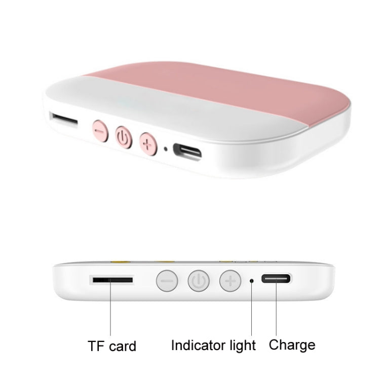 White Noise Bone Conduction Bluetooth Speaker Sleep Instrument(Pink) - Mini Speaker by PMC TechLife | Online Shopping South Africa | PMC TechLife