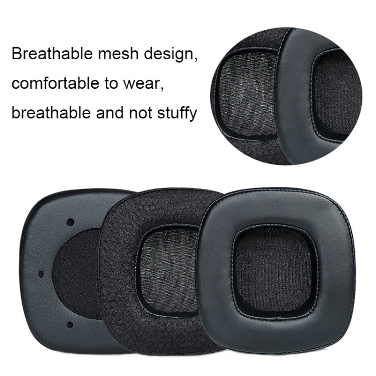 1pair Headphone Breathable Sponge Cover for Xiberia S21/T20, Color: Leather Gray - Earmuff & Pad by PMC Jewellery | Online Shopping South Africa | PMC Jewellery