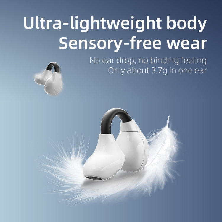 MY14pro amx Bone Conduction Sports Wireless Bluetooth Earphone(Full White) - Bluetooth Earphone by PMC TechLife | Online Shopping South Africa | PMC TechLife