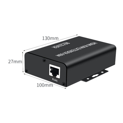 BW-HKE60A HDMI 60m KVM With USB Extender Support POE Single-End Power Supply With US Plug(Black) - Amplifier by PMC Jewellery | Online Shopping South Africa | PMC Jewellery