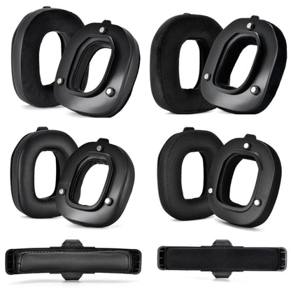 For Logitech Astro A50 Gen4 Headset Replacement Accessory ,Spec: 2pcs Velvet Earmuffs - Earmuff & Pad by PMC Jewellery | Online Shopping South Africa | PMC Jewellery