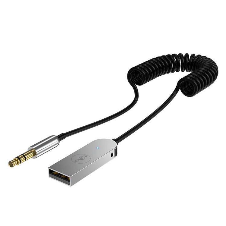 AUX Car Bluetooth Receiver Adapter 3.5mm Audio Receiver - Bluetooth Adapters by PMC TechLife | Online Shopping South Africa | PMC TechLife | Buy Now Pay Later Mobicred