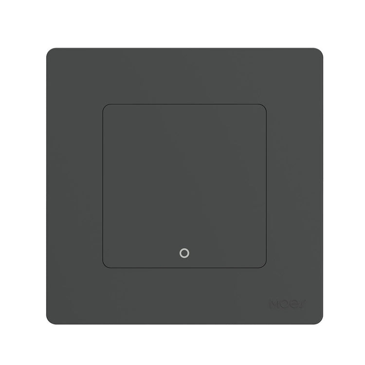Tuya ZigBee Smart Single-fire Zero-fire Sharing Timing Voice Wall Switch EU Plug, Style: 1 Way (Gray Scene Casual Post) - Smart Switch by PMC TechLife | Online Shopping South Africa | PMC TechLife