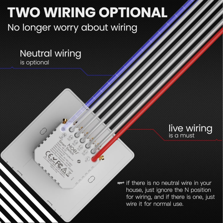 Tuya ZigBee Smart Single-fire Zero-fire Sharing Timing Voice Wall Switch EU Plug, Style: 1 Way (Gray Scene Casual Post) - Smart Switch by PMC TechLife | Online Shopping South Africa | PMC TechLife