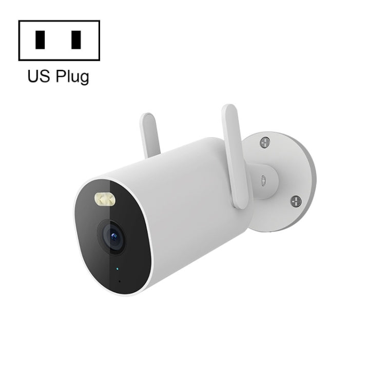 Original Xiaomi AW300 WiFi Smart Outdoor Camera 2K Full Color Night Vision IP66 Waterproof Video Surveillance Webcam, US Plug(White) - Bullet Camera by Xiaomi | Online Shopping South Africa | PMC Jewellery | Buy Now Pay Later Mobicred