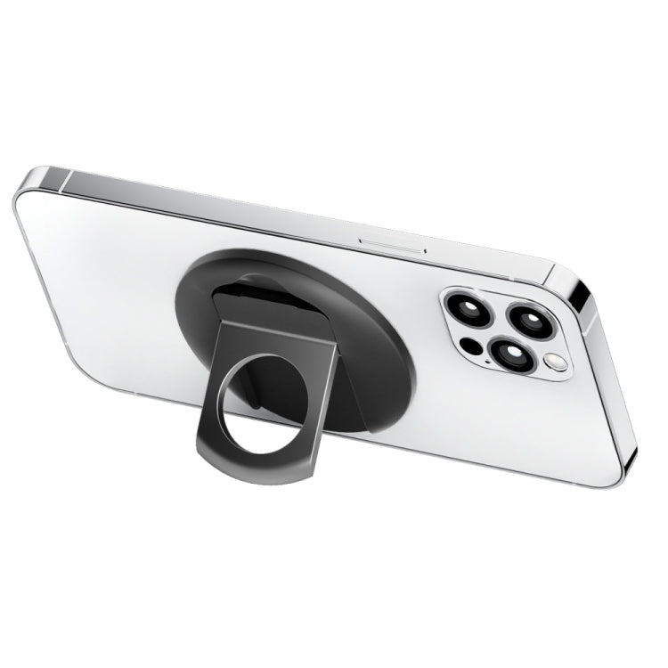 Magnetic Finger Ring Holder For MagSafe Phone MacBook Camera Mount Stand(White) - Ring Holder by PMC TechLife | Online Shopping South Africa | PMC TechLife | Buy Now Pay Later Mobicred