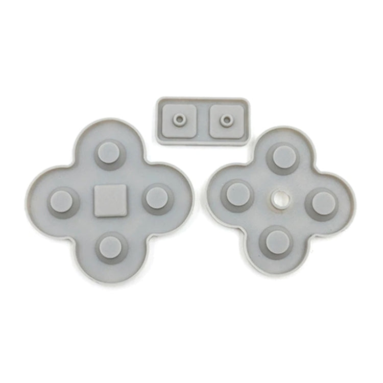 For Nintendo Dual Screen Lite 6sets Conductive Rubber Pad Soft Silicone Adhesive Key Button Pads - Switch Lite Spare Parts by PMC Jewellery | Online Shopping South Africa | PMC Jewellery