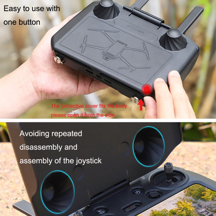 Sunnylife YK558 With Screen Remote Control Shielding Protection Cover For DJI Mini 3 / 3 Pro / Mavic 3 / RC Pro(Black) - Other by Sunnylife | Online Shopping South Africa | PMC Jewellery | Buy Now Pay Later Mobicred