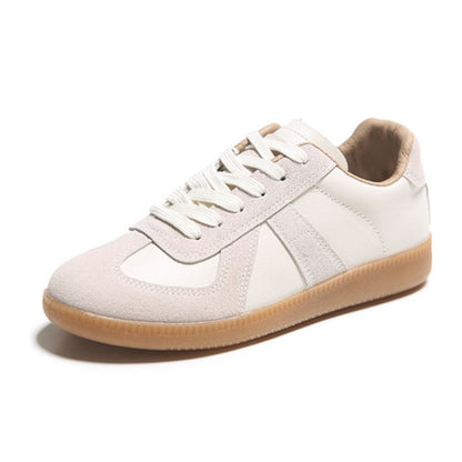 Couple Style Breathable Running Casual Sneakers, Size: Women 37(Beige) - Flat Shoes by PMC Jewellery | Online Shopping South Africa | PMC Jewellery